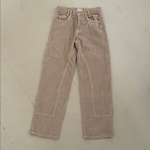 Free People We The Free Size 25 0 Risk Taker High Rise Corduroy Jeans Birch